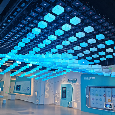 户内造型屏（砖形屏）