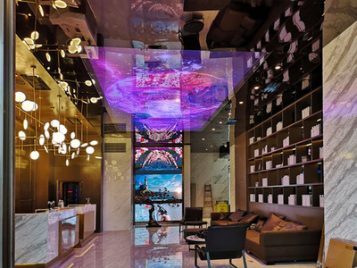 酒店项目-天幕&墙面屏